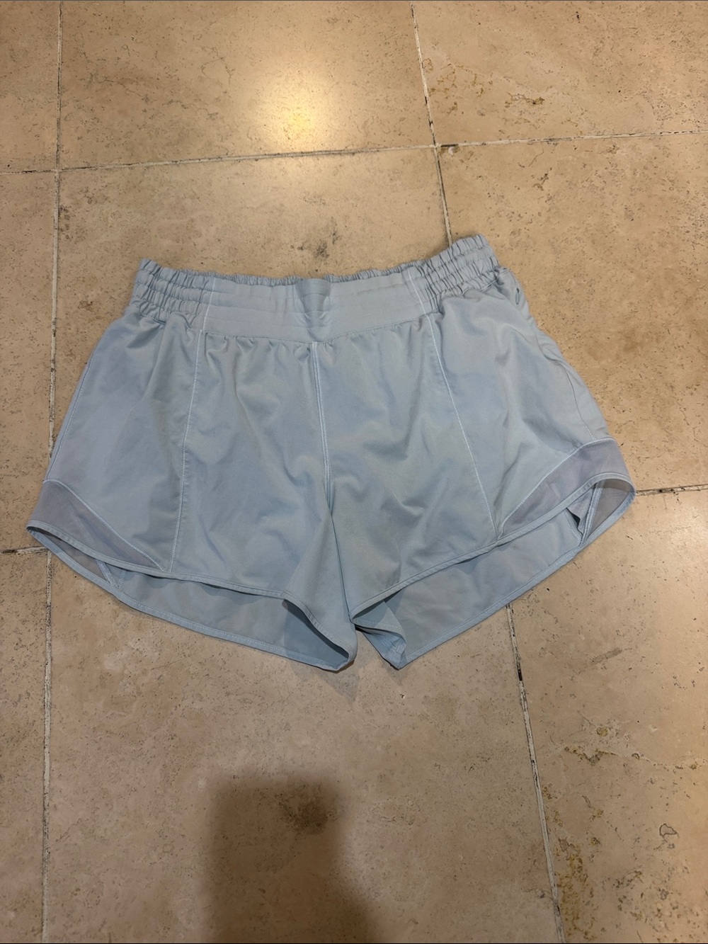 Light Blue Women's Athletic Shorts
